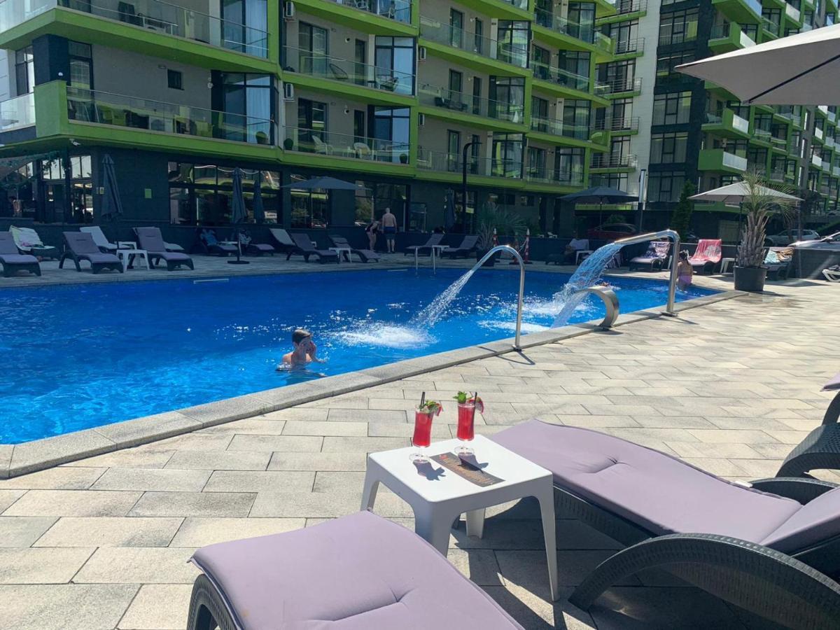 Apartament Rebeca Lux By Alezzi Beach Resort ナボダリ エクステリア 写真